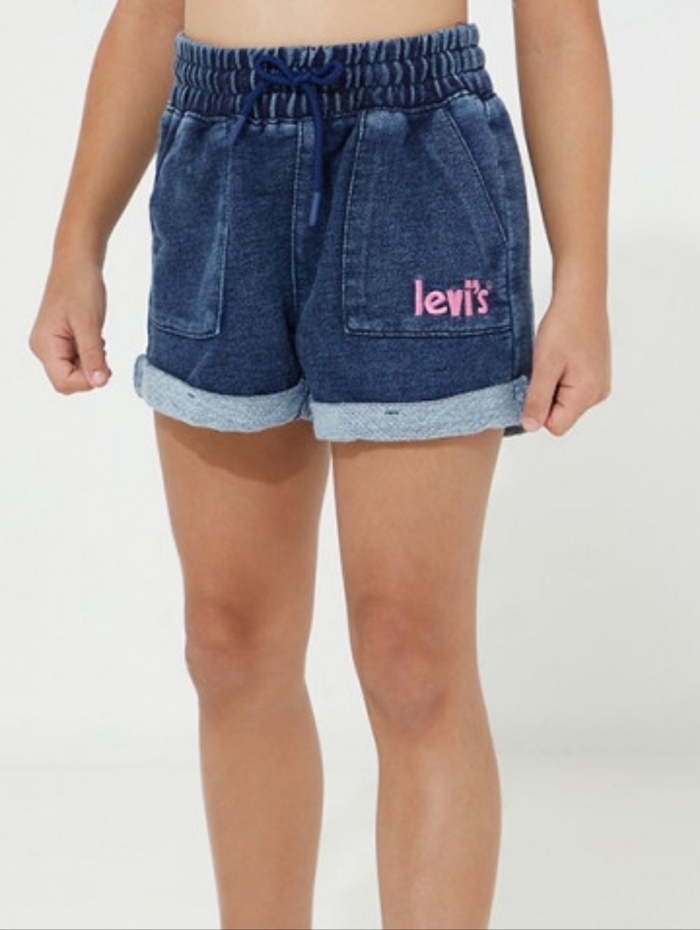 💙 Like New Levi’s Knit Denim Shorts | Super Soft + Comfy (Toddler Girl 3–4T)